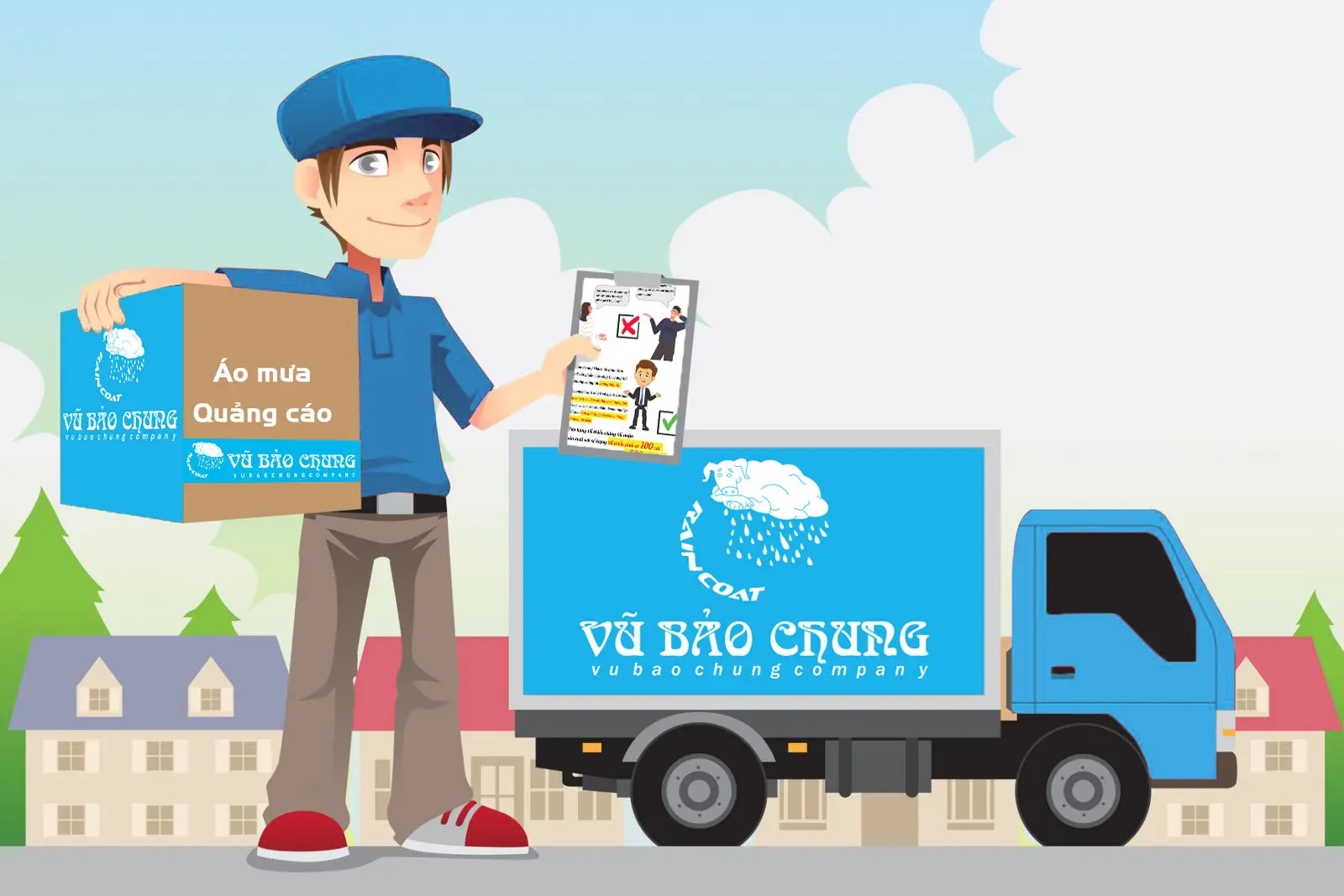 Read more about the article ÁO MƯA THÔNG DỤNG HIỆN NAY