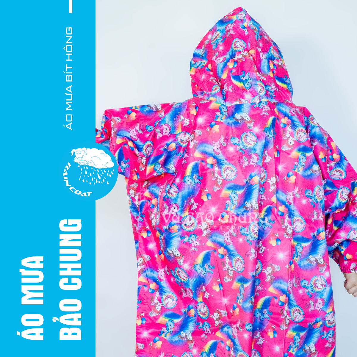 Áo Mưa Bít Hông Trẻ Em-BH03 - Ảnh 6
