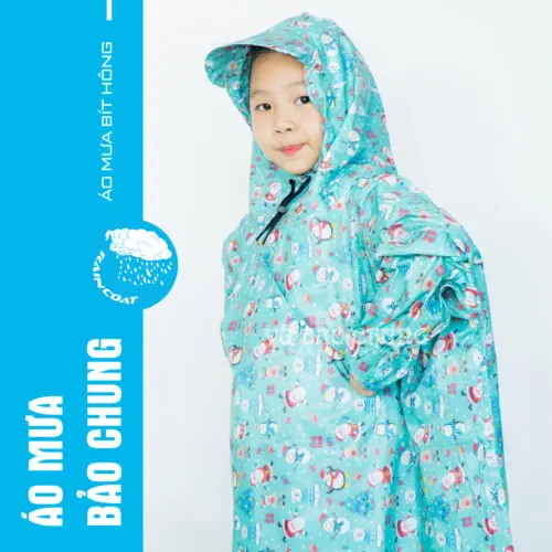 Áo Mưa Bít Hông Trẻ Em-BH2