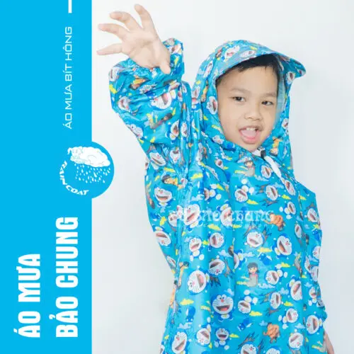 Áo Mưa Bít Hông Trẻ Em-BH1