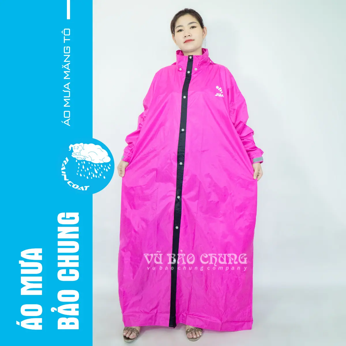 Áo mưa dây kéo đài loan