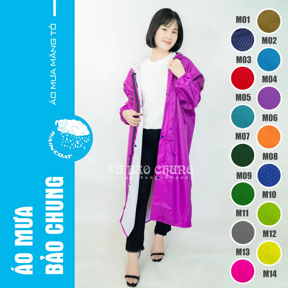 cách bảo quản áo mưa